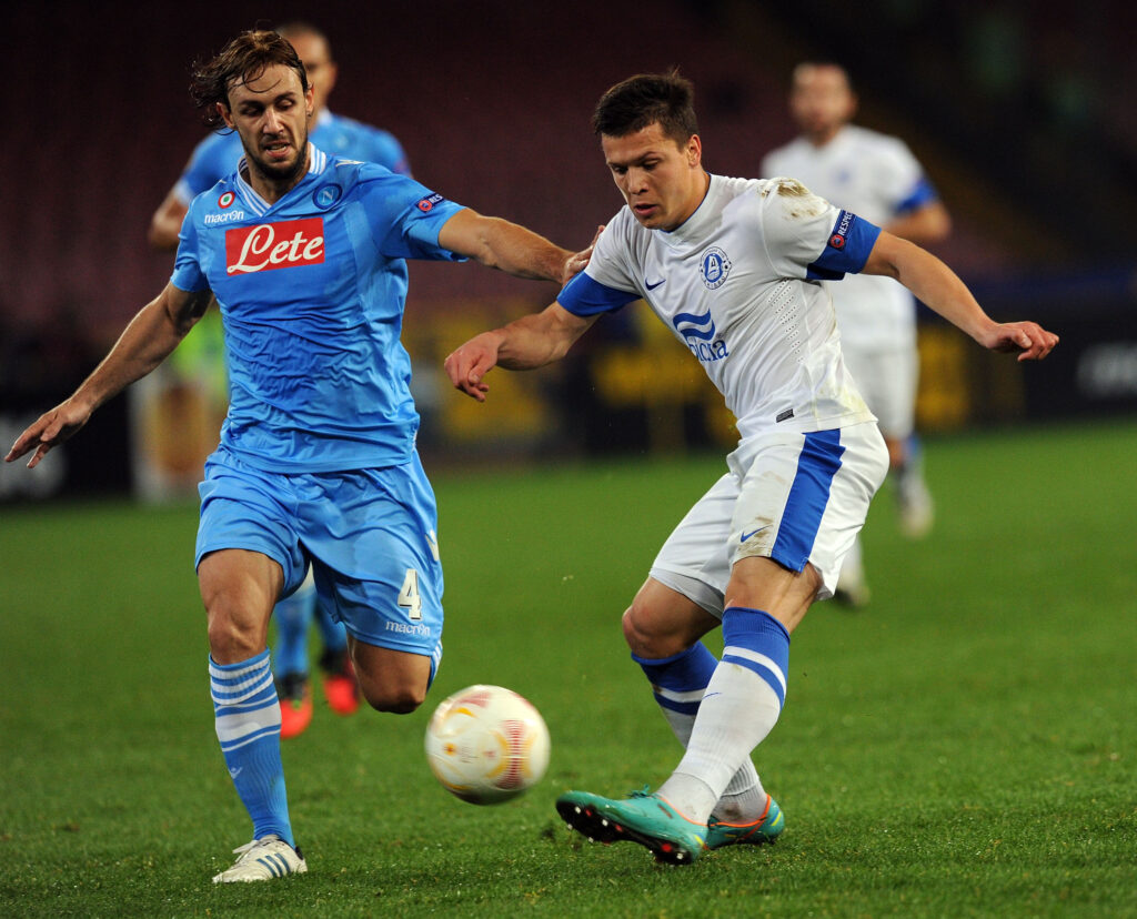 SSC Napoli v FC Dnipro Dnipropetrovsk - UEFA Europa League