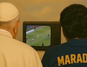 papa francesco maradona