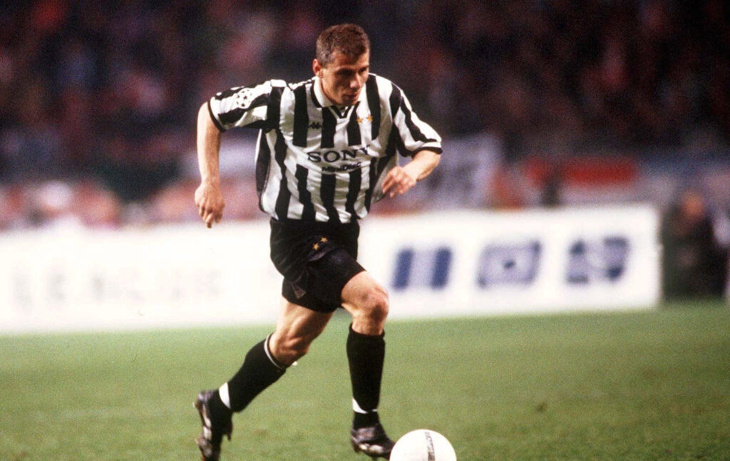 FUSSBALL: CHAMPIONS LEAGUE 96/97 A.AMSTERDAM-J.TURIN 1:2 9.4.97