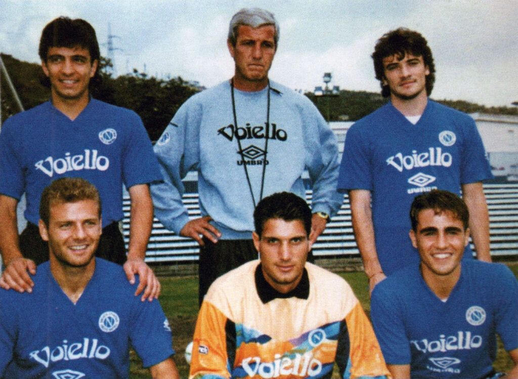 SSC Napoli 1993/94 - Pecchia, Lippi, Caruso, Altomare, Taglialatela, F. Cannavaro
