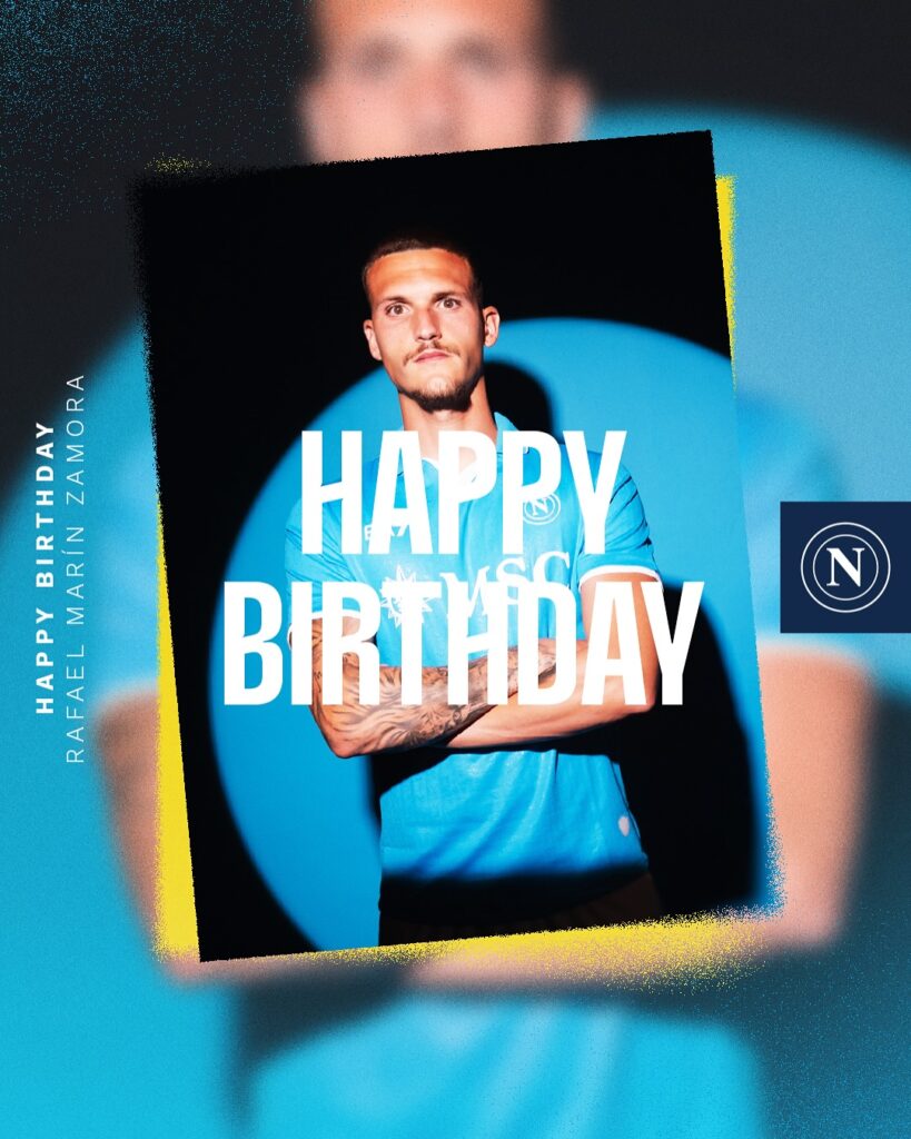 Auguri a Rafa che compie oggi 23 anni #ProudToBeNapoli