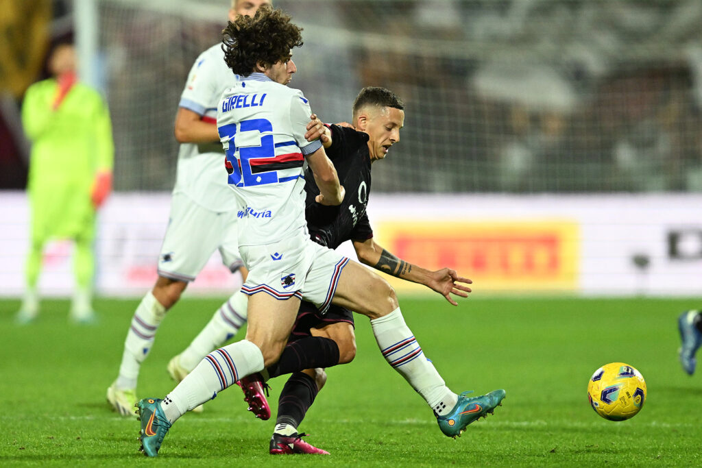 Salernitana v Sampdoria - Coppa Italia