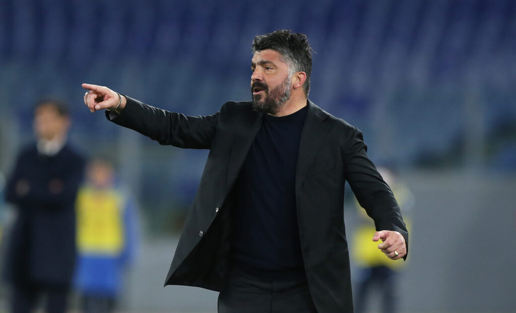 Gattuso Napoli Italia