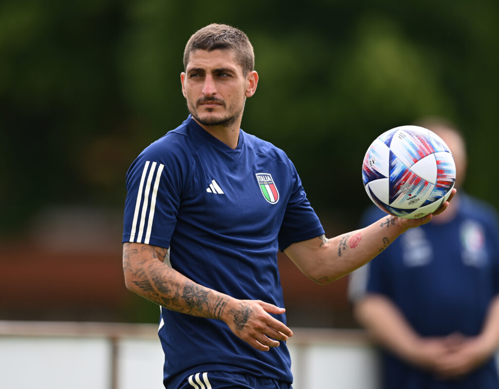 Italy Training Session And Press Conference - UEFA Nations League 2022/23 Semi-final