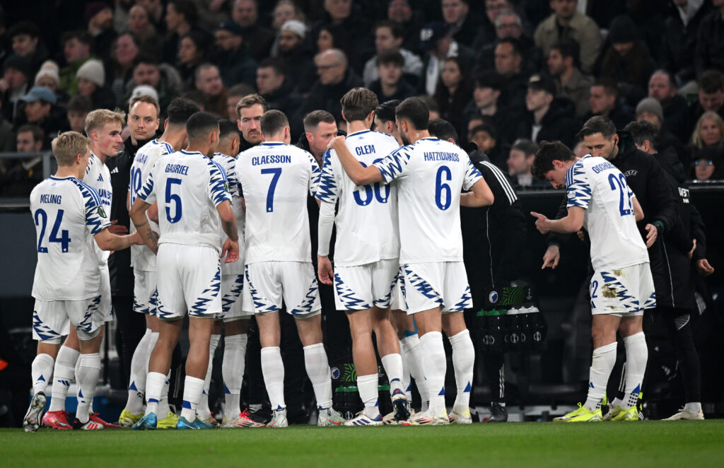 F.C. Copenhagen v Chelsea FC - UEFA Conference League 2024/25 Round of 16 First Leg