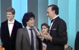 Pippo Baudo con Diego