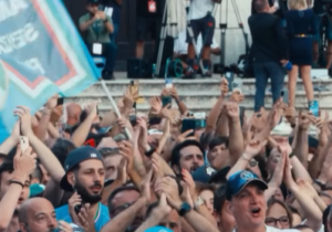 Il saluto social del Napoli