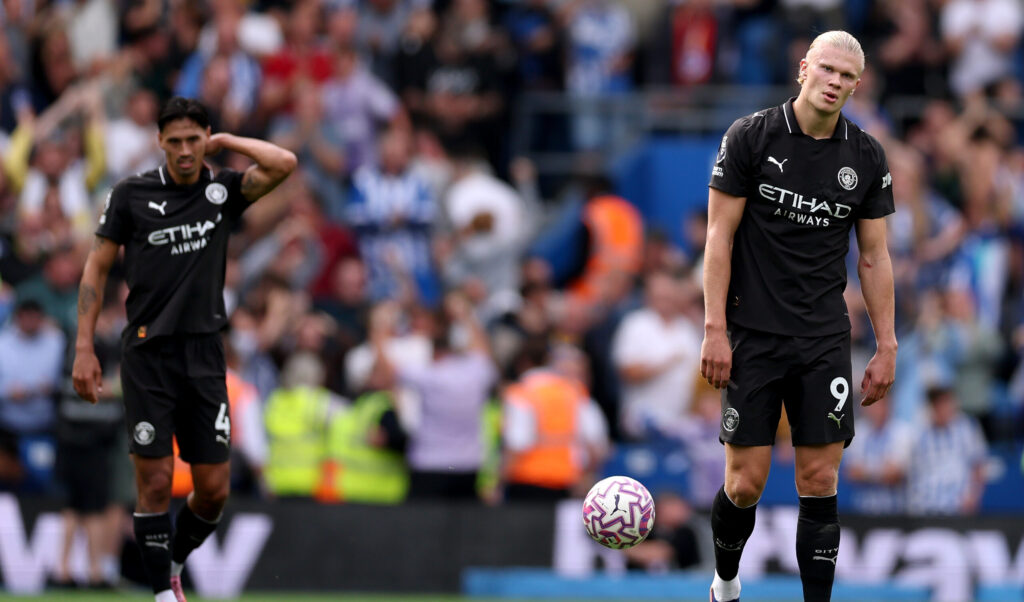 Brighton &amp; Hove Albion v Manchester City - Premier League