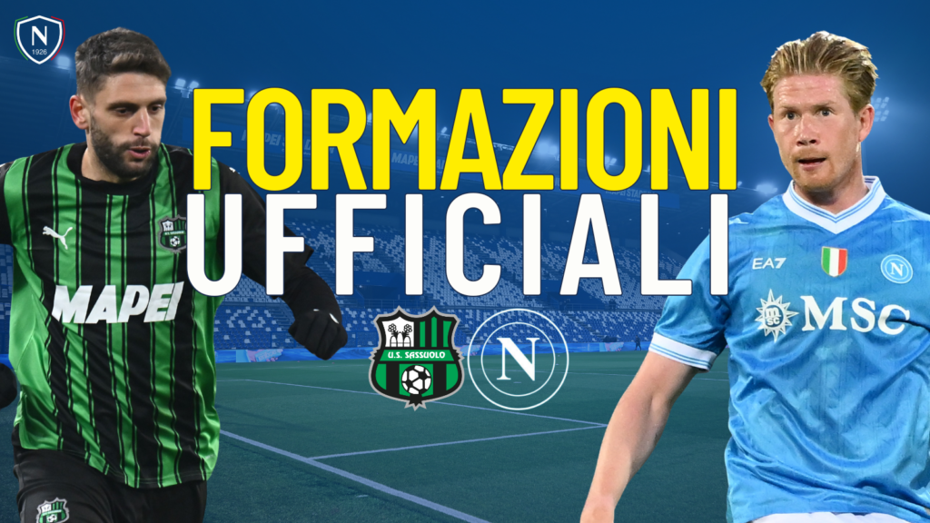 sassuolo napoli ufficiali
