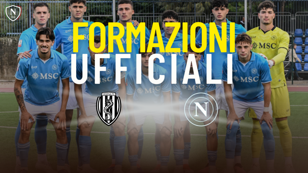 cesena napoli primavera formazioni