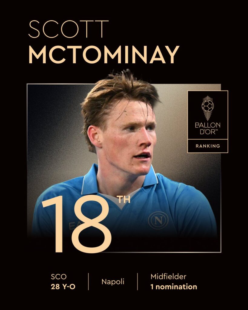 mctominay pallone d'oro