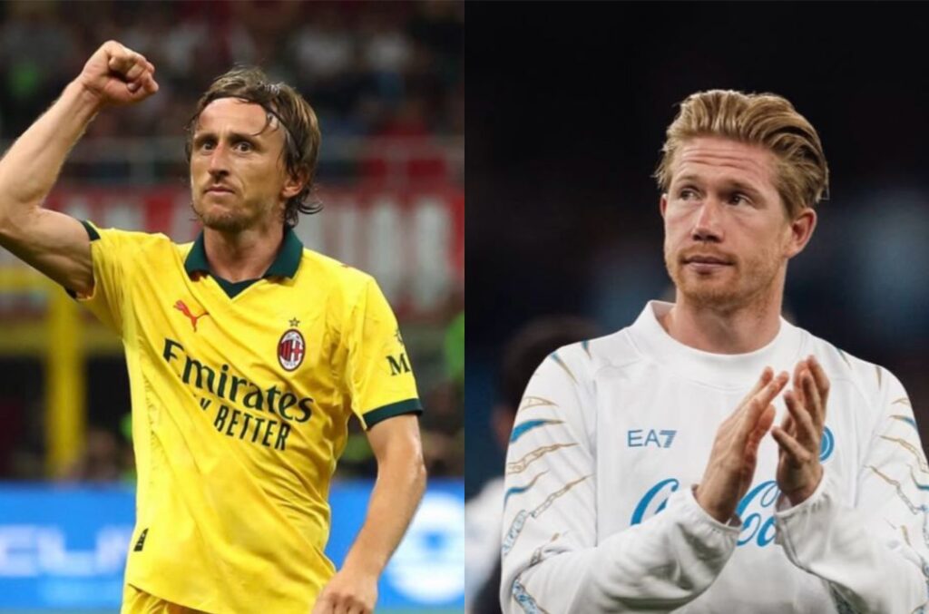 De Bruyne modric