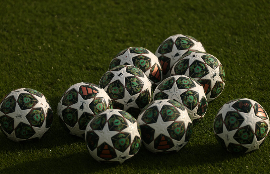 Manchester City Training And Press Conference - UEFA Champions League 2024/25 League Knockout Play-off Second Leg
