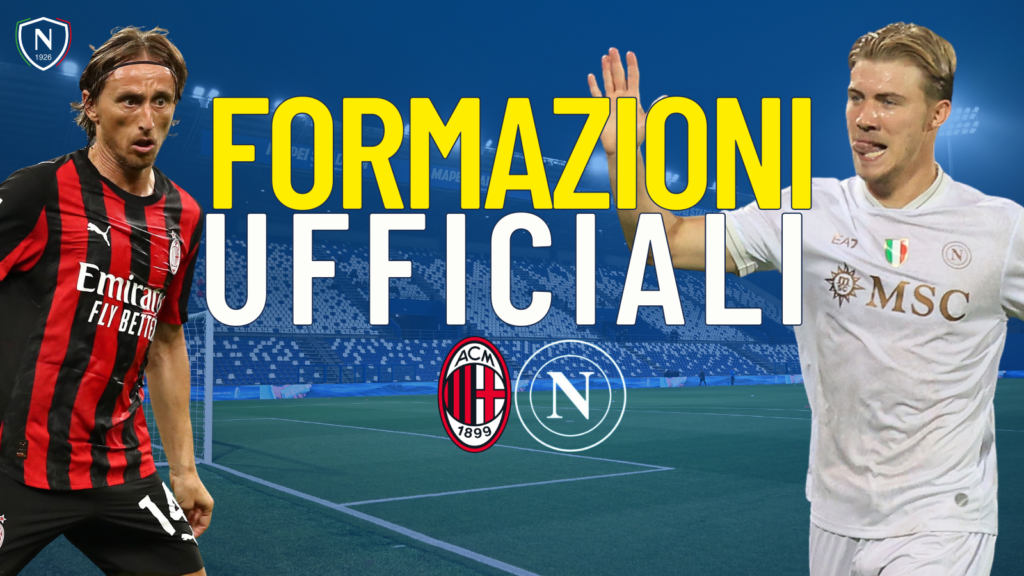 milan napoli ufficiali