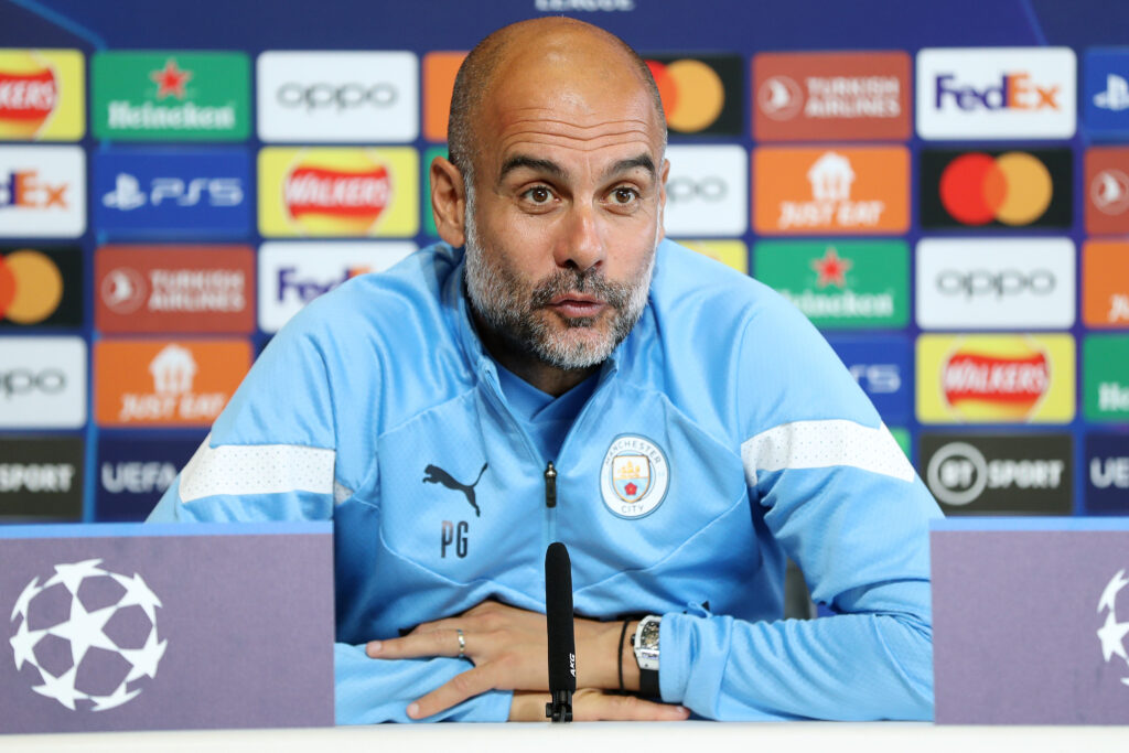 Manchester City Training Session And Press Conference