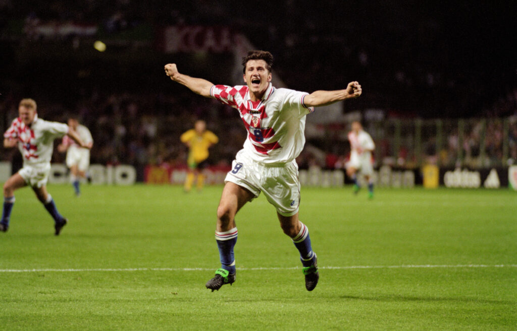 Davor Suker Croatia 1998 FIFA World Cup