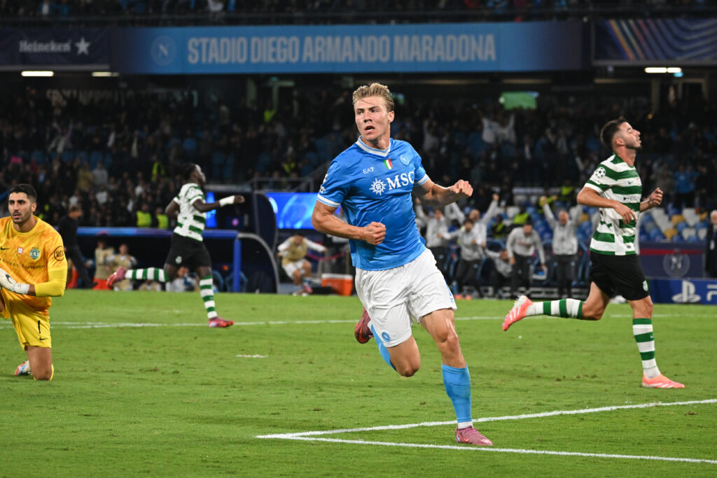 SSC Napoli v Sporting Clube de Portugal - UEFA Champions League 2025/26 League Phase MD2