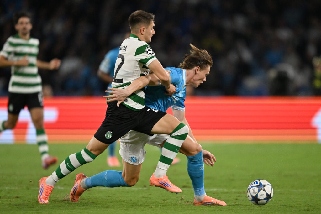 SSC Napoli v Sporting Clube de Portugal - UEFA Champions League 2025/26 League Phase MD2