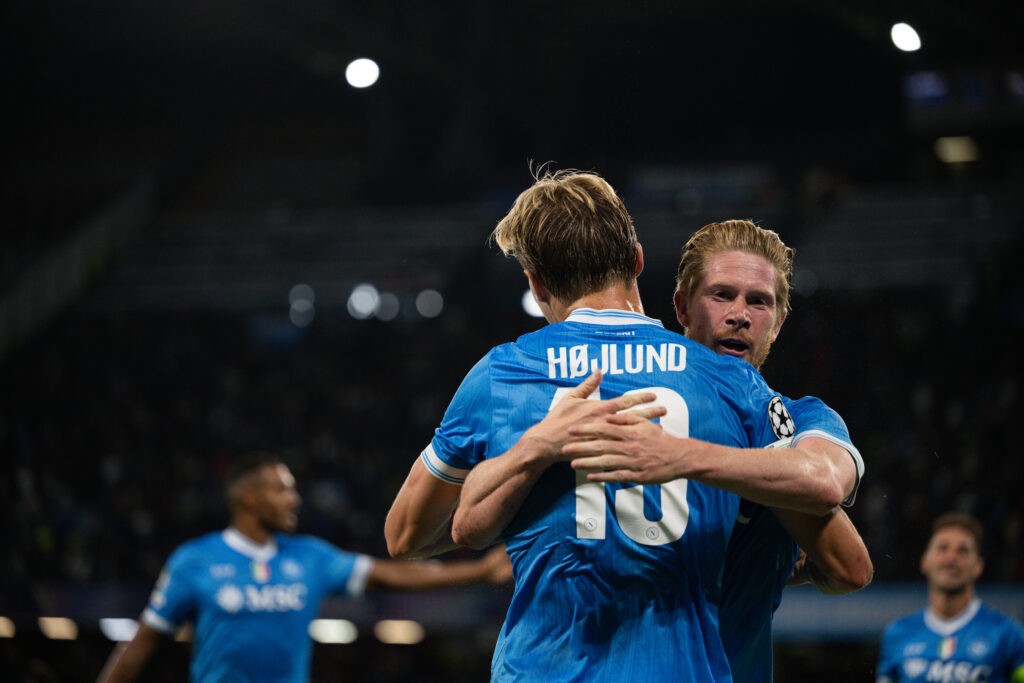 de bruyne hojlund napoli