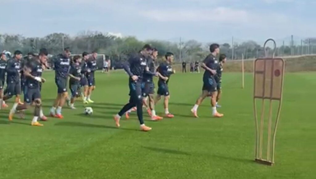 napoli allenamento