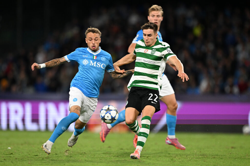 SSC Napoli v Sporting Clube de Portugal - UEFA Champions League 2025/26 League Phase MD2