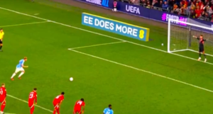 De Bruyne sigla il secondo gol