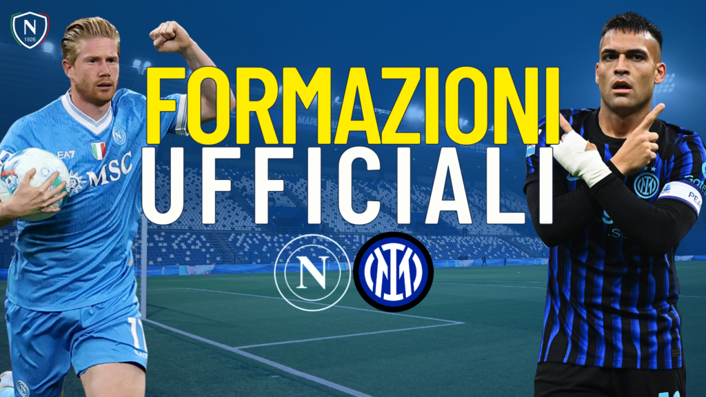 napoli inter formazioni ufficiali