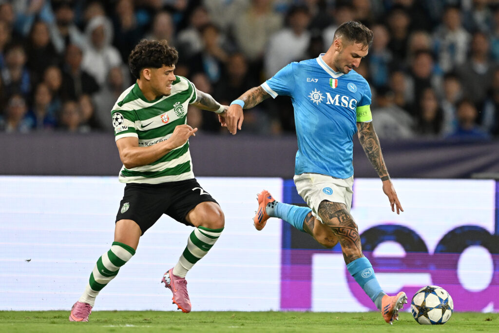 SSC Napoli v Sporting Clube de Portugal - UEFA Champions League 2025/26 League Phase MD2