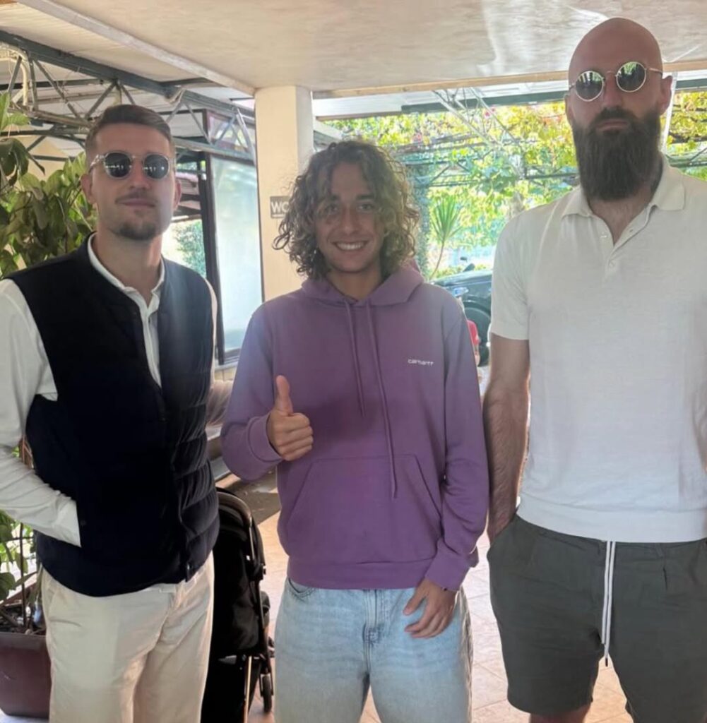 @vanja_32 e @sergej___21 al @ristoranterosiello #milinkovicsavic #fratelli