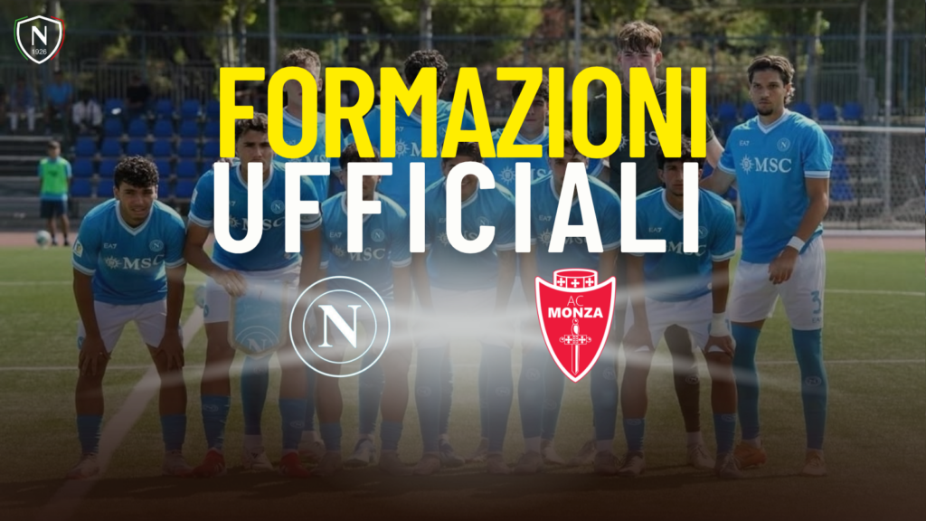 napoli monza primavera ufficiali
