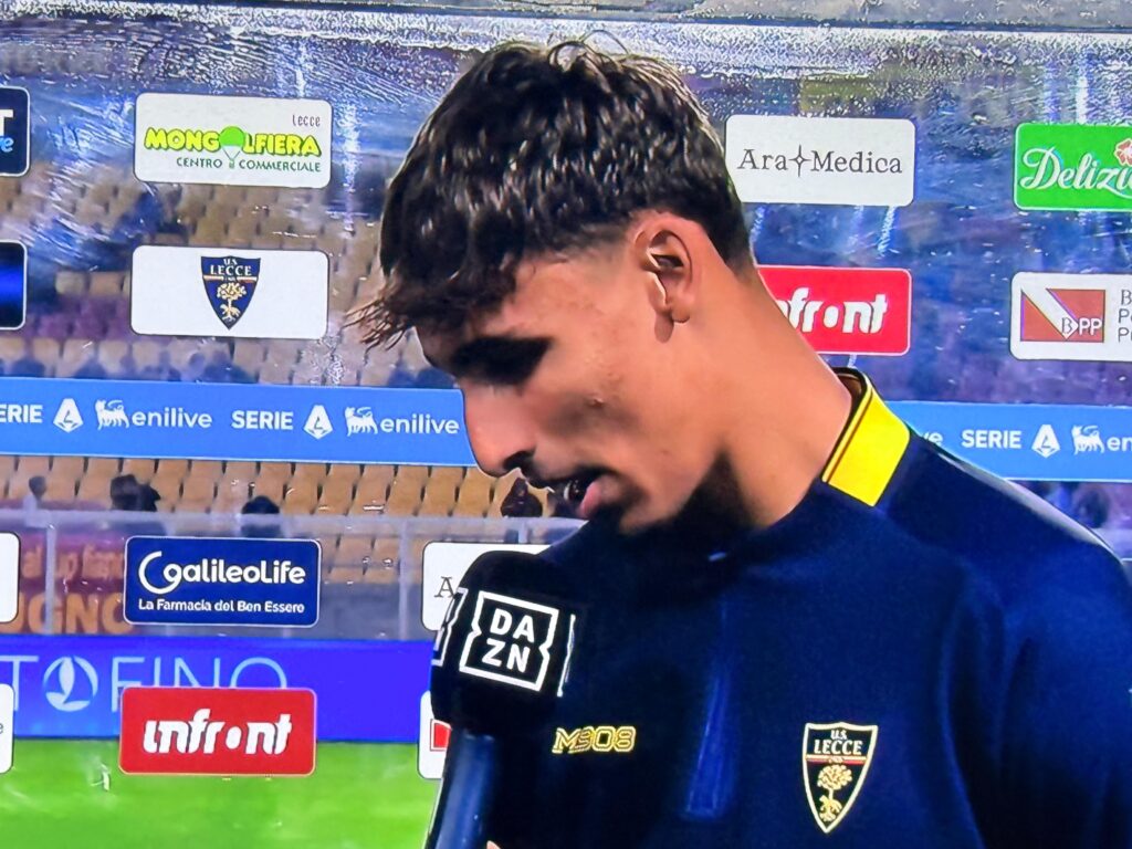 lecce napoli tiago gabriel