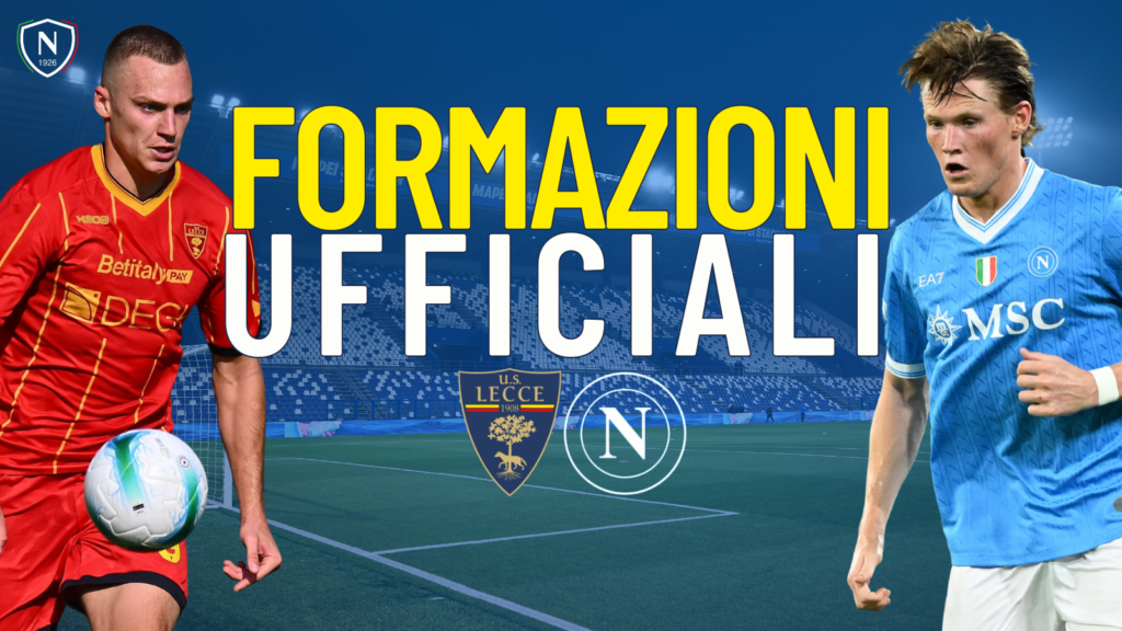 lecce napoli ufficiali
