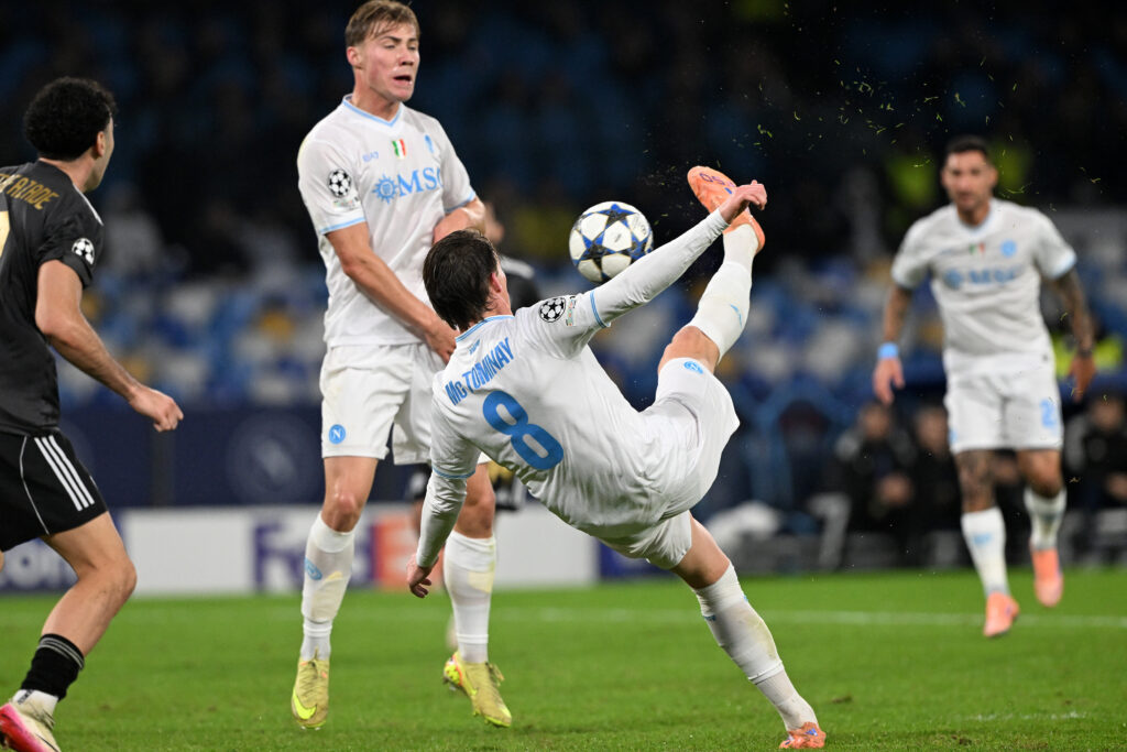 SSC Napoli v Qarabag FK - UEFA Champions League 2025/26 League Phase MD5
