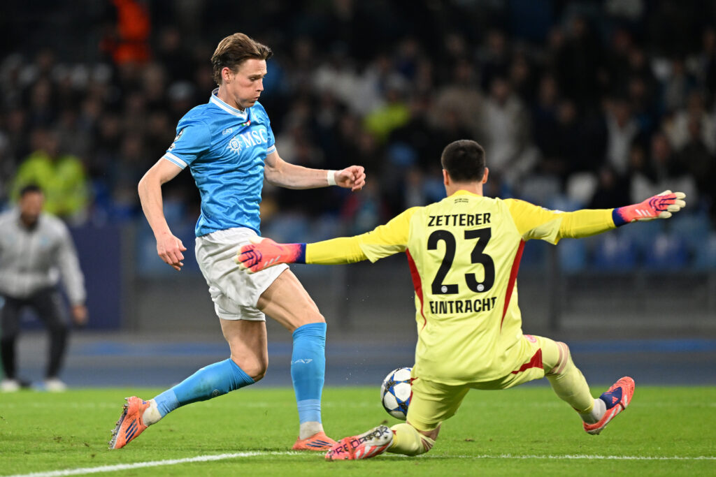 mctominay napoli eintracht
