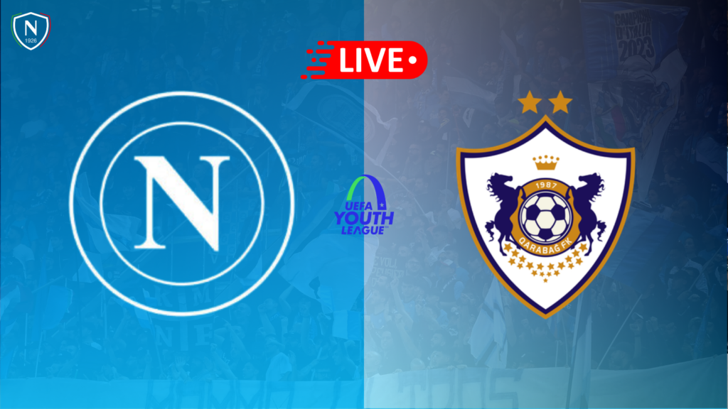 napoli qarabag live youth league