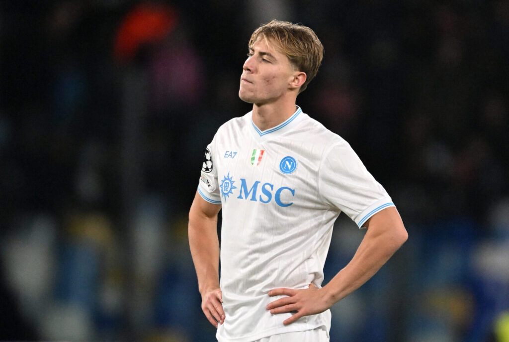 hojlund napoli qarabag