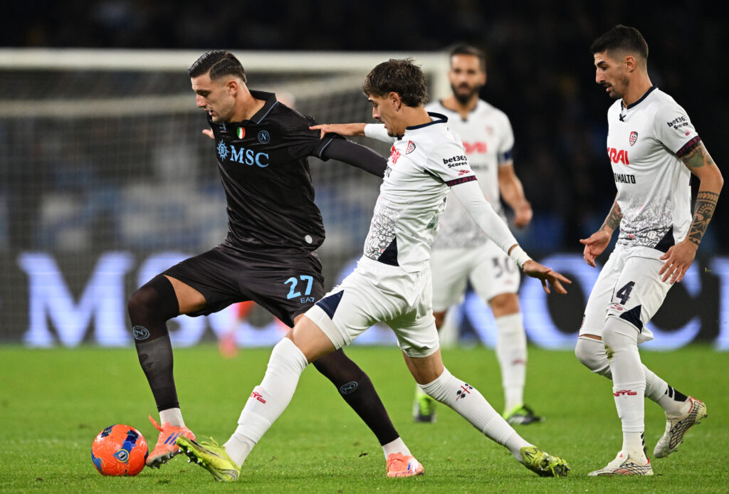 SSC Napoli v Cagliari Calcio - Coppa Italia