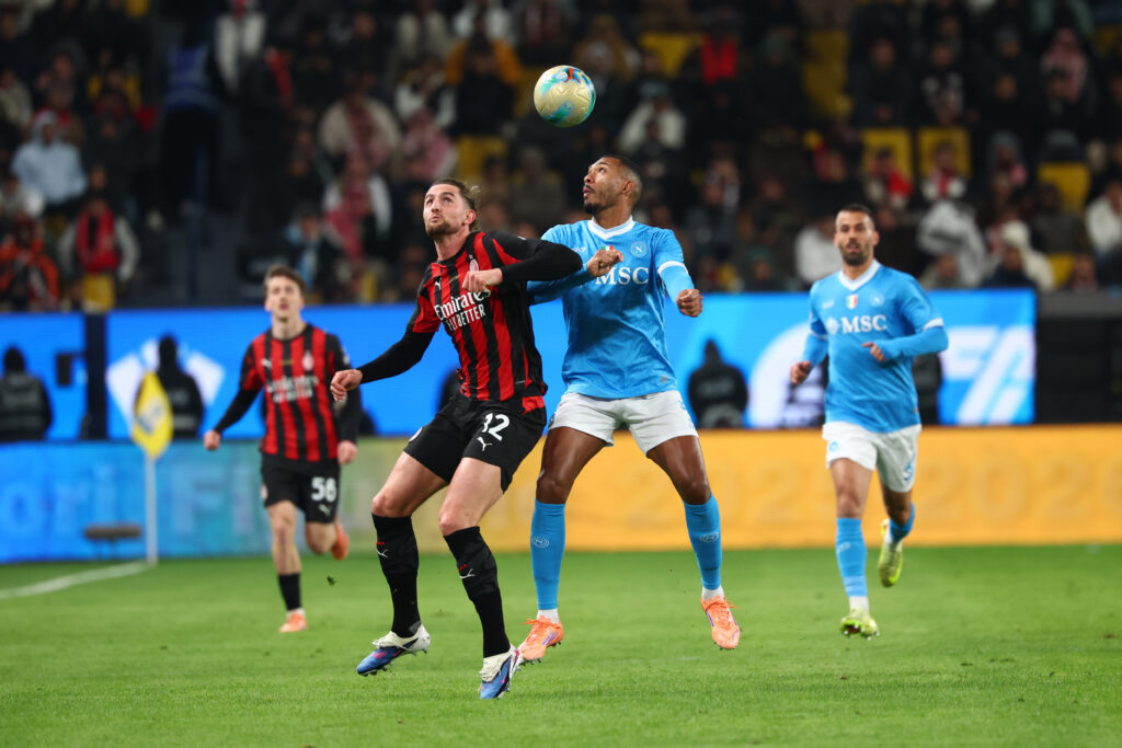 SSC Napoli v AC Milan - Supercoppa Italiana Semifinal