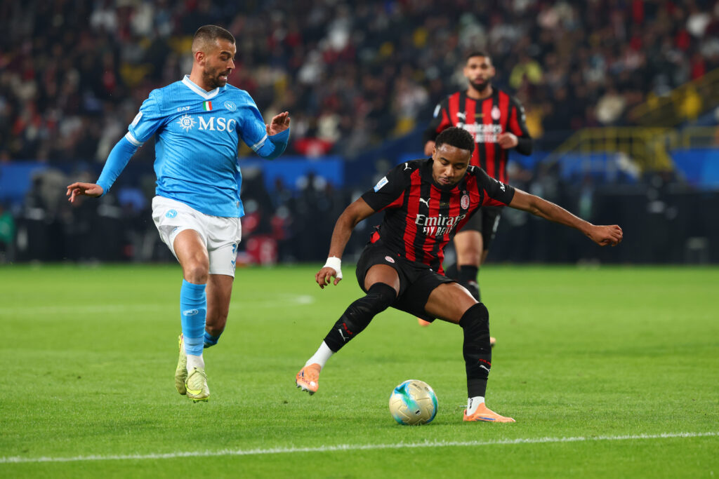 SSC Napoli v AC Milan - Supercoppa Italiana Semifinal