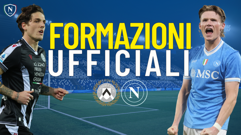 udinese napoli ufficiali