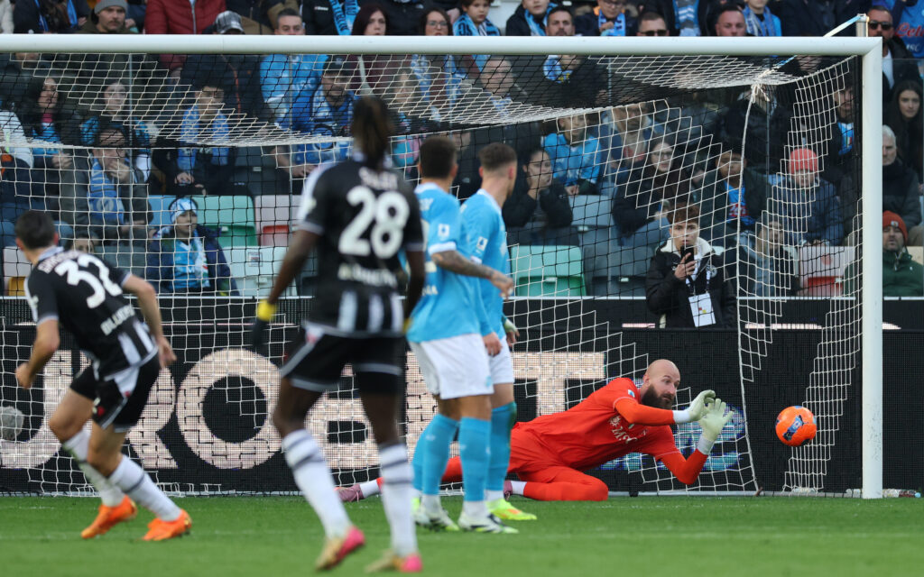 milinkovic udinese napoli