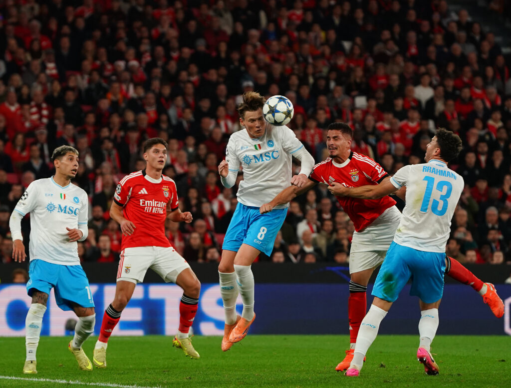 SL Benfica v SSC Napoli - UEFA Champions League 2025/26 League Phase MD6