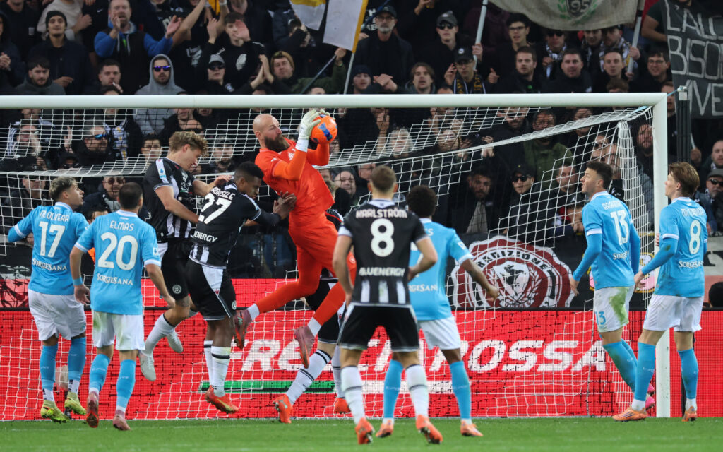 napoli udinese precedenti