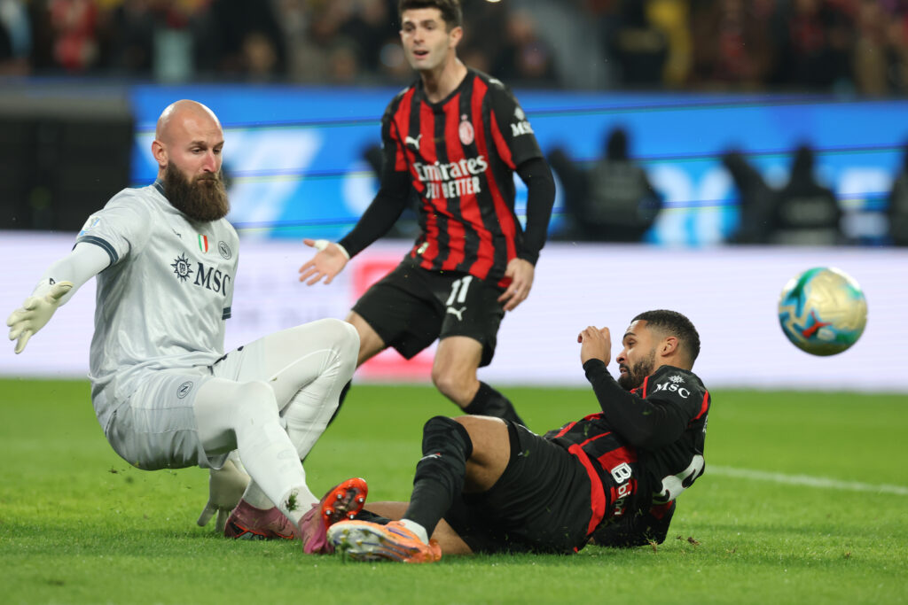 SSC Napoli v AC Milan - Supercoppa Italiana Semifinal