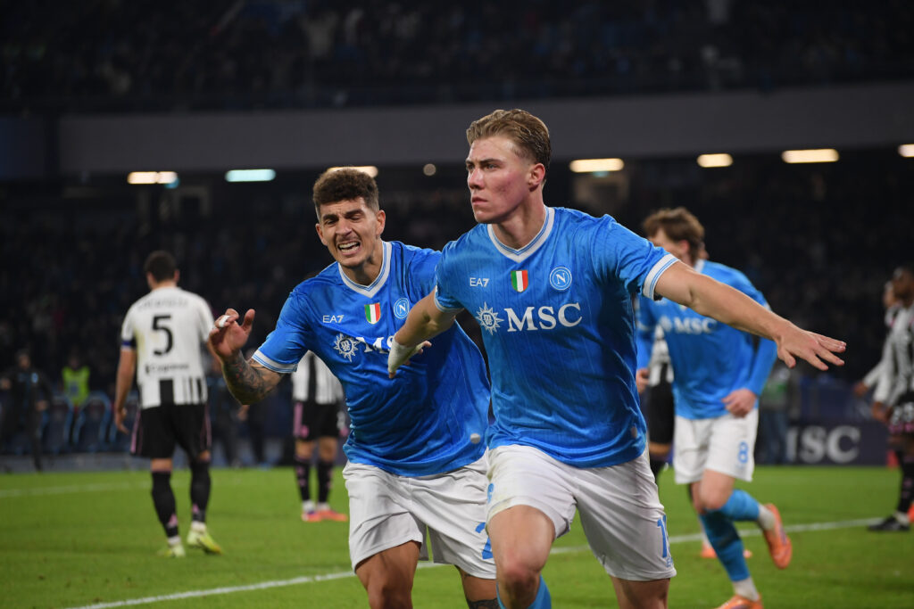 hojlund napoli juventus