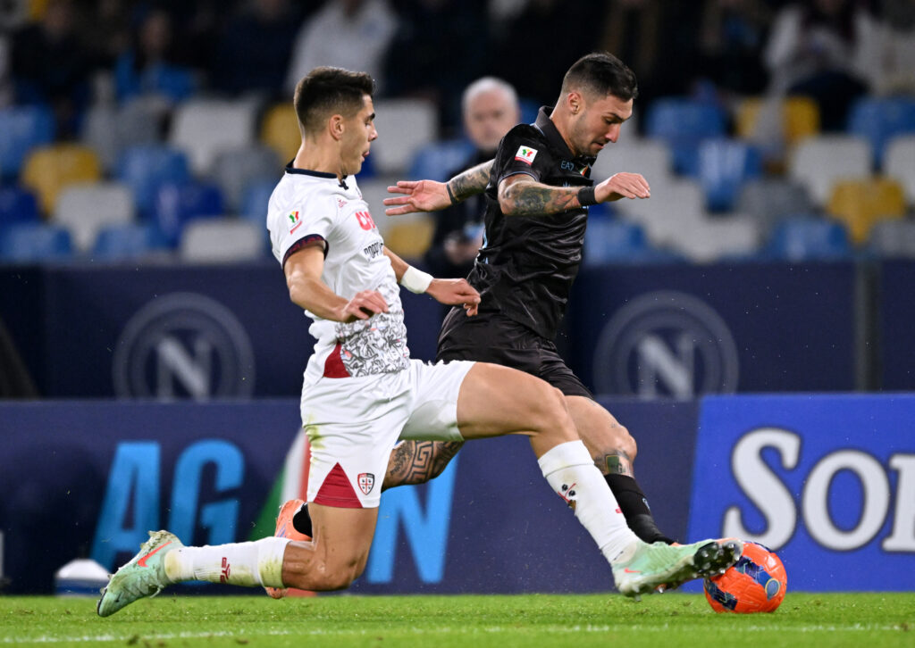 SSC Napoli v Cagliari Calcio - Coppa Italia