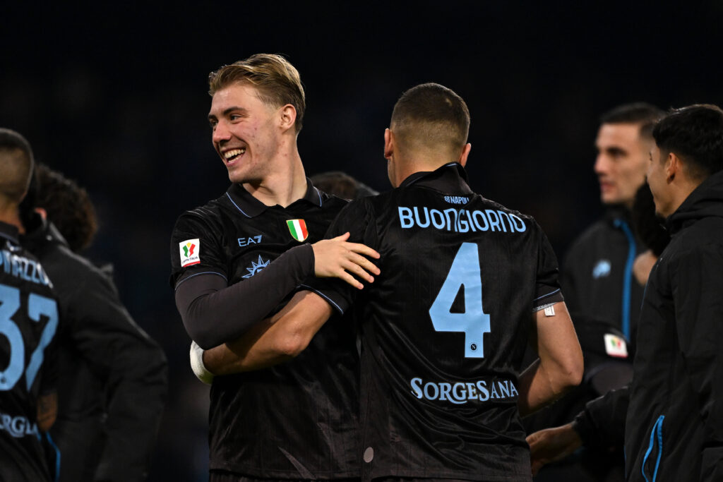 SSC Napoli v Cagliari Calcio - Coppa Italia