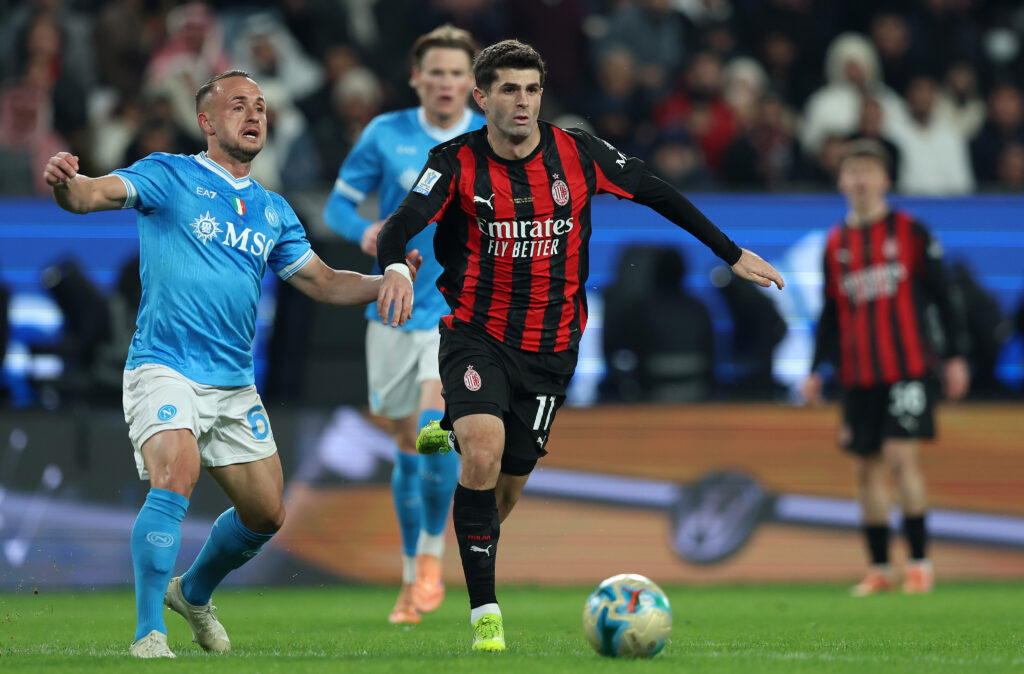 SSC Napoli v AC Milan - Supercoppa Italiana Semifinal