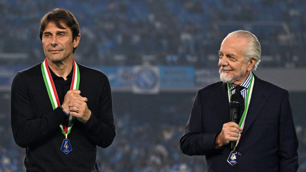 conte napoli de laurentiis adl addio