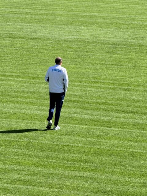 Allegri dirige allenamento 1